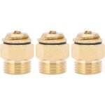 Buse d'arrosage � r�fraction g1 / 2, 3 pi�ces, micro t�te d'arrosage r�glable en cuivre, accessoires ...