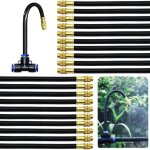 Buse brumisateur, 20 morceaux 8mm buse arrosage, buse d'atomisation en cuivre r�glable, convient pour ...
