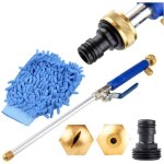 Houhence - buse  eau haute pression lance  eau pour pistolet avec 2 buses de nettoyage buses de pulvrisatio ...