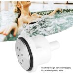 Buse de massage, baignoire spa en plastique 9 trous jet d'air buse d'air de rechange spa accessoire de ...