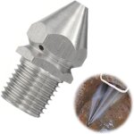 Ccykxa - buse de nettoyage des Égouts en acier inoxydable buse de nettoyage de tuyaux pour lances de ... Ccykxa - buse de nettoyage des Égouts en acier inoxydable buse de nettoyage de tuyaux pour lances de ...