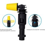 Buse à rotation variable flexible à 360 ° pour nettoyeur haute pression karcher k2 k7 et lavor Buse à rotation variable flexible à 360 ° pour nettoyeur haute pression karcher k2 k7 et lavor