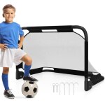 But cage foot enfant football exterieur mini pliable cible ensemble goal interieur handball tasse entrainement ...