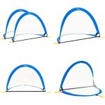 Buts de football pour enfant avec sac 2 pcs 119x82x84, 5 cm - ensemble de but de football - ensembles ...