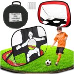 But de football pour enfants, tapis cible portable et pliable, 2 en 1
