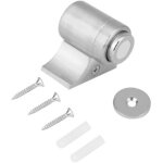 But�e de porte magn�tique en alliage de zinc, loquet pour porte d'entr�e, acier bross�