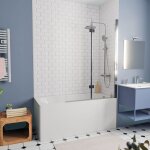 Swiss aqua technologies - by kaldewei 150x70 cm ensemble baignoire vivien universelle + pare baignoire ...