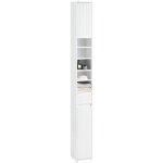 Sobuy - bzr160 - w meuble colonne salle de bain, armoire de rangement placard de rangement �troite, 1 ...