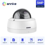 C500 5mp poe s�curit� cam�ra de surveillance ext�rieur vision nocturne d�tection de mouvement - annke ...