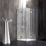 Iperbriko - cabine de douche 90x90 en cristal de 6 mm