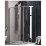 Cabine de douche d'angle ¼ de cercle flora 650 90x120 h. 190 cm - blanc - gauche - blanc - 90 - - Cabine de douche d'angle ¼ de cercle flora 650 90x120 h. 190 cm - blanc - gauche - blanc - 90 - -