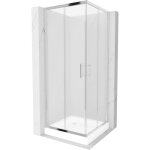Mexen - cabine de douche carrée rio 70 x 70 cm, givre, chrome + bac à douche rio, blanc - 860 - 070 - ... Mexen - cabine de douche carrée rio 70 x 70 cm, givre, chrome + bac à douche rio, blanc - 860 - 070 - ...