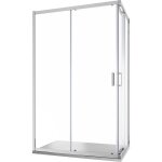 Cabine de douche coulissante 70x90 cm profil�s en aluminium chrom� verre transparent 6 mm h185 - r�versible ...