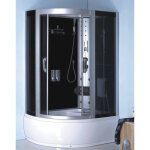 Cabine de douche hydromassante 120cm - �dena - droit