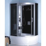 Cabine de douche hydromassante 120cm - �dena - gauche