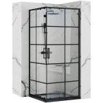 Cabine de douche rea concept black 80x80