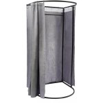 Cabine d'essayage de magasin de vêtements avec rideau d'ombrage, dressing de protection de la vie privée ... Cabine d'essayage de magasin de vêtements avec rideau d'ombrage, dressing de protection de la vie privée ...