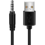 Cable adaptateur usb 2. 0 male vers 3. 5mm jack audio pour voiture chargeur mp3