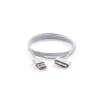 C�ble de chargement usb pour iphone 4, 4s, 3g, 3g + , 1 m, blanc