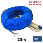 Cble chauffant 23 m thc20 - 23, 20 w / m, 230 v, 460 w