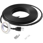 Câble chauffant autorégulant pour tuyaux , ruban chauffant de 4 m, 16 w / m pour la fonte de la neige ... Câble chauffant autorégulant pour tuyaux , ruban chauffant de 4 m, 16 w / m pour la fonte de la neige ...