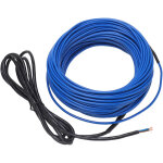 C�ble chauffant au sol int�rieur 15 w / m 150w, ruban �lectrique antid�flagrant � temp�rature auto - ...