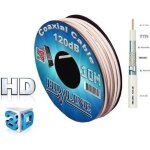 Cable coaxial 10m pro 120db tnt & antenne parabole