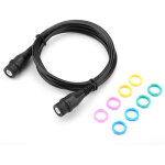 C�ble coaxial p1202 avec connecteurs bnc m�les et bnc m�les, pour test d'oscilloscope