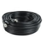 C�ble coaxial rg59 - k�nig - 30 m - connecteurs bnc - alimentation dc - s�curit� vid�o