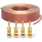 C�ble d'enceinte - purelink - sp060 - 010 - 10m - 99, 9% ofc cuivre - transparent