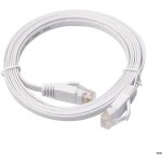 C�ble ethernet cat6 plat avec c�ble clip c�ble r�seau cat6 plat c�ble de brassage ethernet avec connecteur ...
