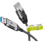Cble ethernet usb - a 3. 0 vers rj45, slim, 1, 5 m, connecte un routeur, modem ou switch rseau au port ...