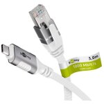 C�ble ethernet usb - c? 3. 1 vers rj45, 3 m, connecte un routeur, modem ou switch r�seau au port usb ...