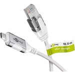 C�ble ethernet usb - c? 3. 1 vers rj45, slim, 10 m, connecte un routeur, modem ou switch r�seau au port ...