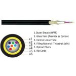 Cble en fibre optique au mtre micro tek sheath lszh dielectric armouring 8 fibres 50 / 125 om2 - ofm2z08xxx ...