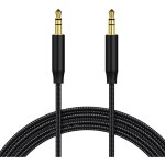 C�ble jack audio c�ble, aux c�ble auxiliaire 3. 5mm c�ble st�r�o audio m�le vers m�le en nylon pour casques, ...