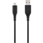 Cble micro usb renforc 3m xtremwork - noir