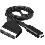 C�ble p�ritel vers hdmi - adaptateur p�ritel vers hdmi - convertisseur audio vid�o p�ritel tout en un ...