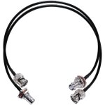 C�ble de raccordement bnc rg58 bnc m�le vers bnc femelle, c�ble coaxial radio cb 20' (50 cm), c�ble d'extensio ...