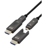 Cble de raccordement maxtrack hdmi 10 m noir c504 - 10ml 8k uhd cble hdmi y747433