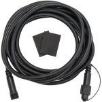 Cble de rallonge noir 5m pour guirlande guinguette ip44 230v lotti
