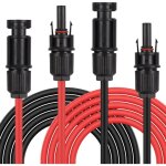 C�ble de rallonge pour panneau solaire 5m 12 awg, c�ble de rallonge solaire 2. 5mm�, c�ble photovolta�que, ...