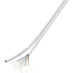 Tru components - câble réseau cat 6 u / utp 8 x 2 x 0. 196 mm² blanc 100 m Tru components - câble réseau cat 6 u / utp 8 x 2 x 0. 196 mm² blanc 100 m