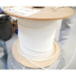 Cable r�seau rj45 f / utp cat�gorie 5e 200 mhz lsoh - fr gaine ivoire acolan (touret de 240m) acome