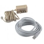 Cbles telephone / reseau dsignation cble tlphone 3mcaractristiques fiche rj11 + prise en t