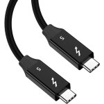 C�ble usb c thunderbolt 5 pour apple 80 - 120 gbps 8k � 60 hz 240 w compatible avec thunderbolt 4 / 3 ...