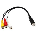 Cble usb vers 3rca usb vers 3 rca rgb vido av composite adaptateur convertisseur cble cordon connecteur ...