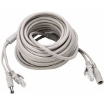 Cable de vidosurveillance, cable d'alimentation vido ahd 15m pour le systme de surveillance par camra ...