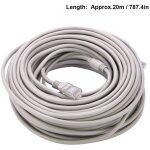 C�ble de vid�osurveillance ethernet rj45 + dc 5m / 10m / 15m / 20m pour cam�ras ip syst�me nvr 10mbps100mbps ...