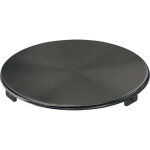 Cache - bonde rond franke anthracite pvd